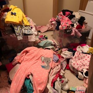 Anyone ISO baby girl clothes?